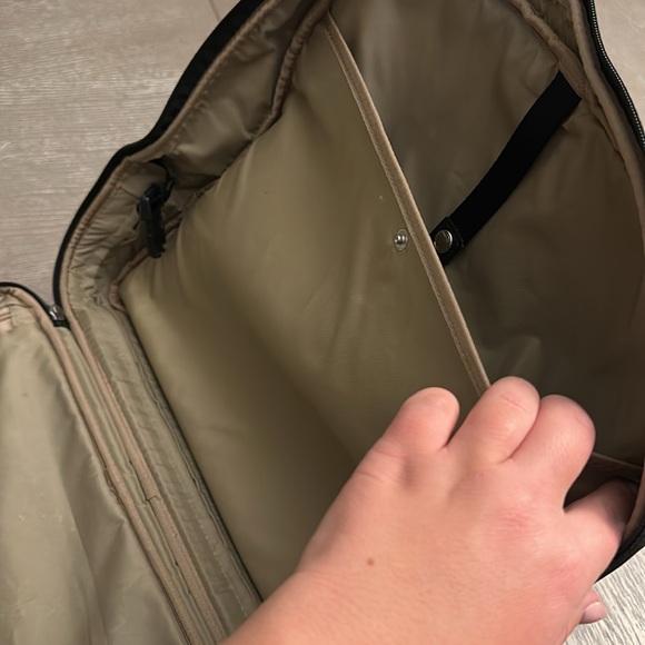 Tumi Voyageur Nylon Leisure Travel Gray Carry On Luggage Suitcase Wheels - Picture 4 of 7